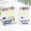 10 шт./15 шт. Набор для рисования линий 0,38 мм, ручка, цветная, очень тонкая, ручка 0,38 мм для рисования граффити на водной основе