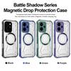 Чехол для телефона серии Battle Shadow для OPPO Reno15 Pro Max 5G, Reno15 Pro 5G, противоударный, защитный от падений