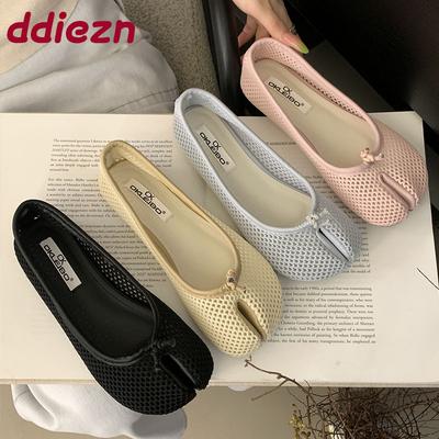 Мода Роскошная Мода Мелкие Женские Балетки Летние Весенние Женские Сетчатые Дышащие Туфли Женские Балетки Слипоны