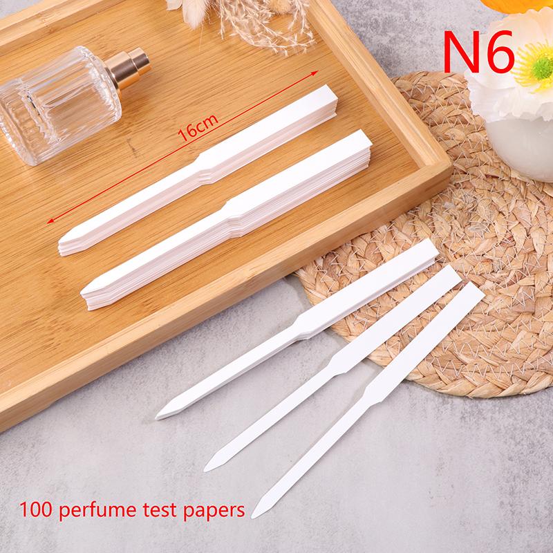 100Pcs/lot Round Head Testing Aromatherapy Fragrance Perfume Essential Oils Test Tester Paper Strips Flower Shape