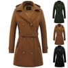 Women's Autumn and Winter Mid-length Warm and Comfortable Hooded Coat