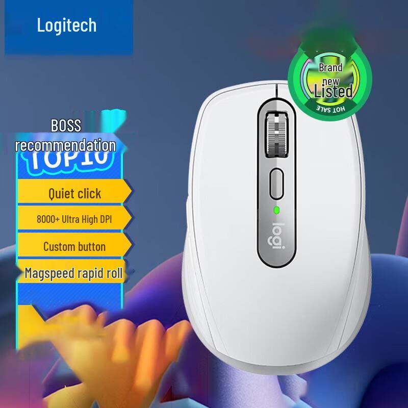 Бесшумная беспроводная мышь Logitech MX Anywhere 3S