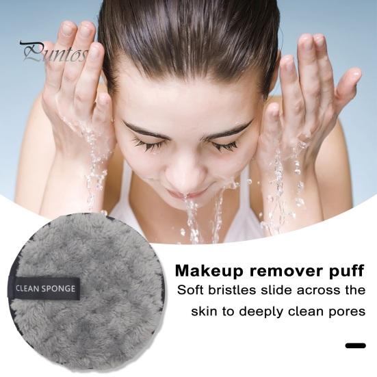 Слойка для снятия макияжа, круглая двусторонняя подушечка для снятия макияжа, моющиеся многоразовые салфетки для лица, глаз, моющиеся салфетки для лица, салфетка для снятия макияжа
