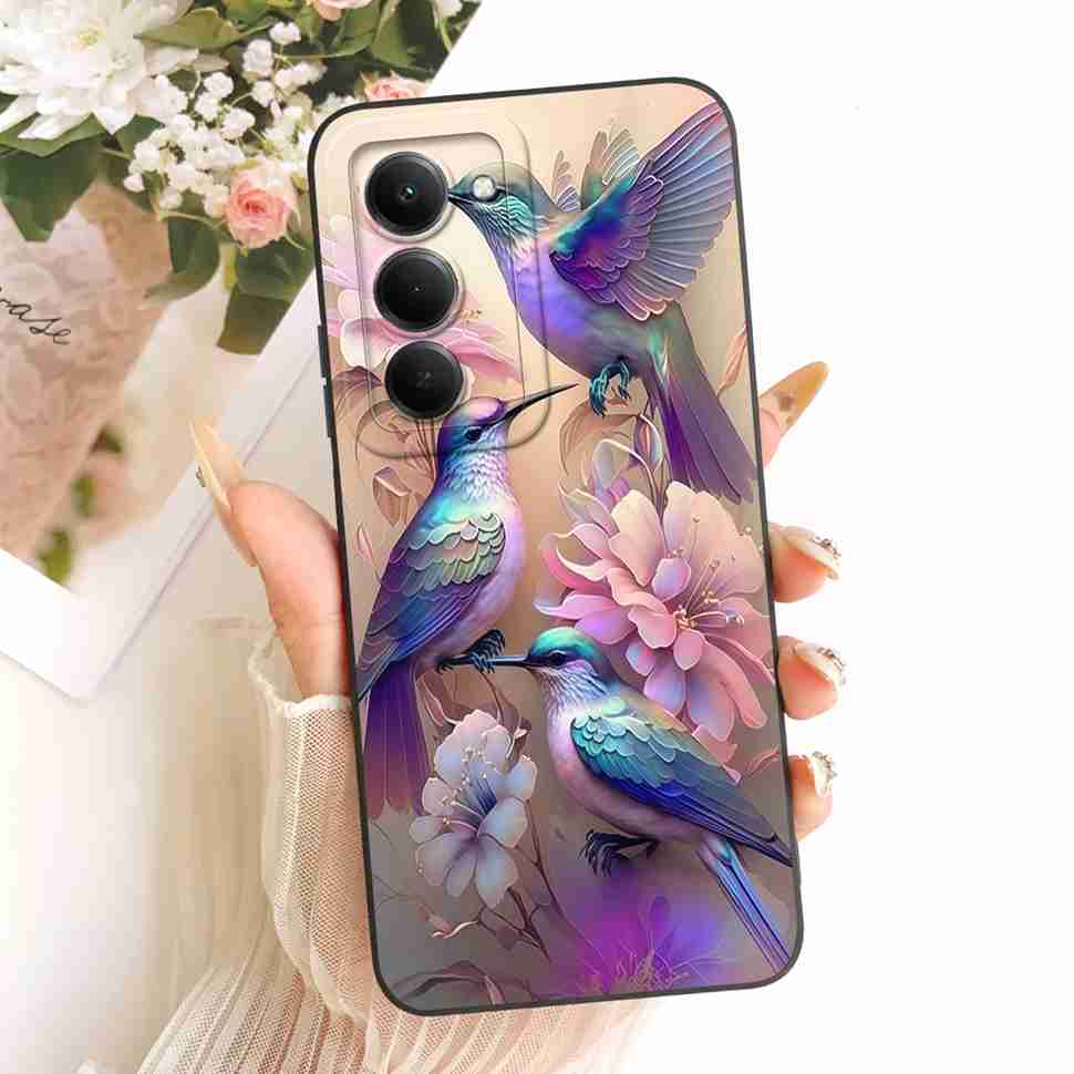For Xiaomi Redmi 15 4G Case Lovely Cat Rabbit Cover Soft Silicone Phone Case For Xiaomi Redmi 15 Redmi15 4G Bags 6.9''