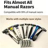 Damage-Free Shaver Storage Rack Multi-Functional Bathroom Shaver Hanger 3-in-1 Shaver Hook  Homes