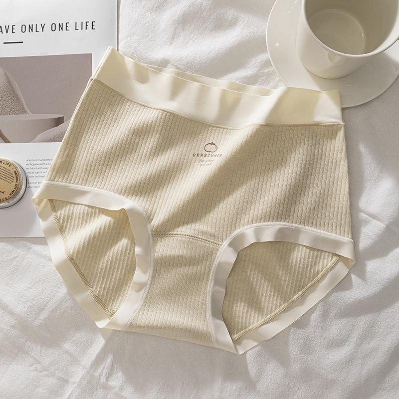 Seamless Plus Size High Elastic Antibacterial Cotton Briefs for Women - Extra Large 200 Jin