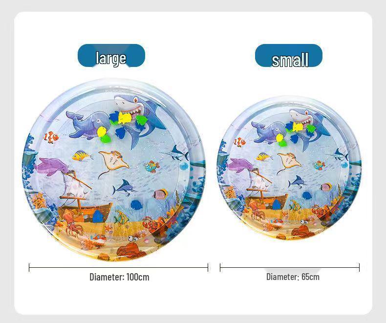 Большая надувная охлаждающая водяная кровать для кошек и собак - Ледяная подушка против царапин