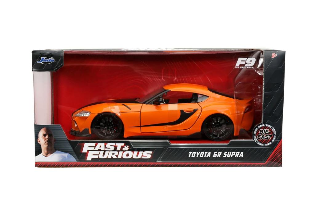 Kyosho Jada Toys Fast Furious Series 2020 Toyota GR Supra Orange Finished Product JADA32016 & 1/32 F&F (Han)