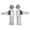 2PCS Tie Rod End Kit 102022601 Aluminum Alloy M12 X 1.25 Tie Rod End Ball Joint Set Replacement for Club Car Precedent