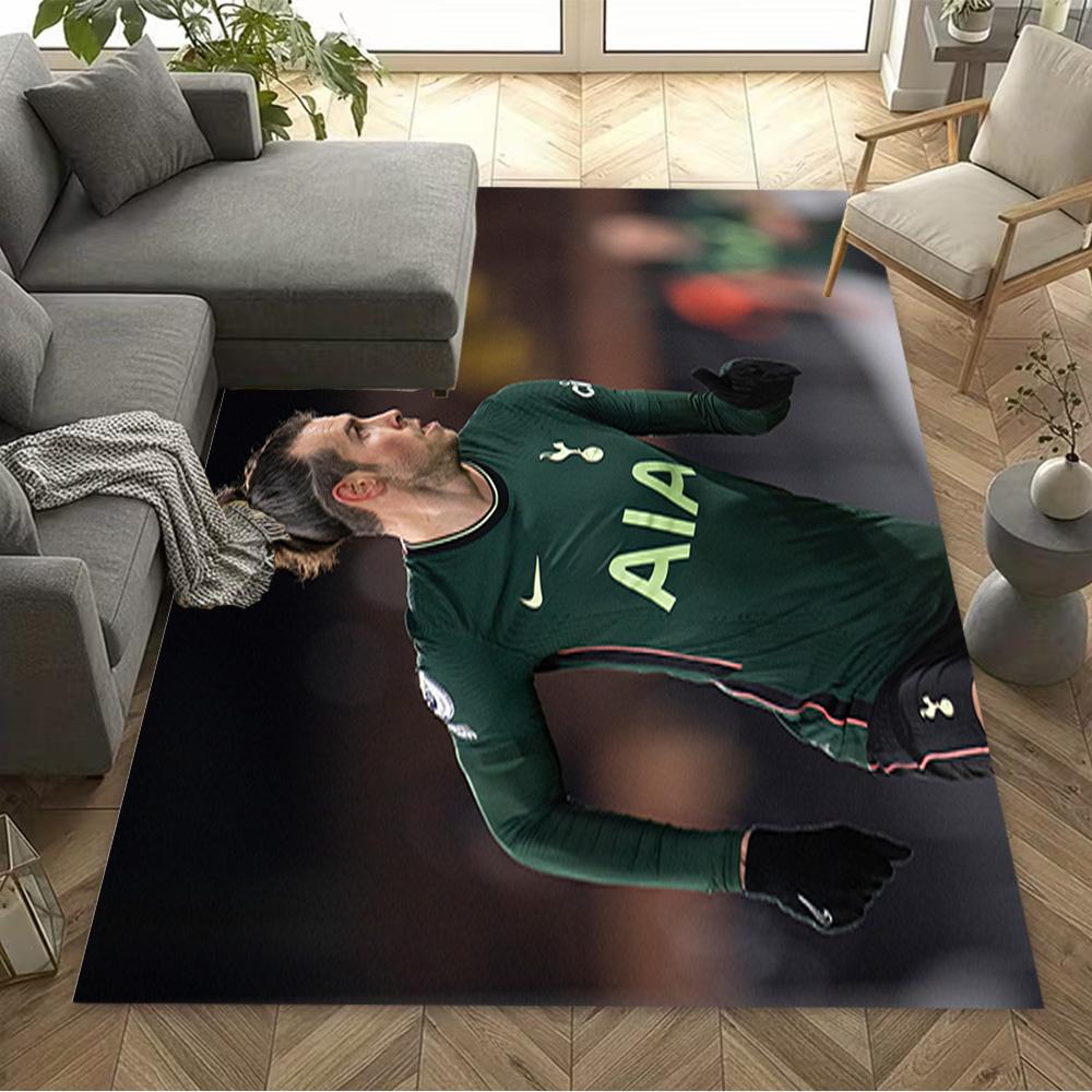 Football Player Session Floor Mat Perfect for Entryway Balcony Study room Outdoor Antislip Carpet Office home decor Spiritual Gift