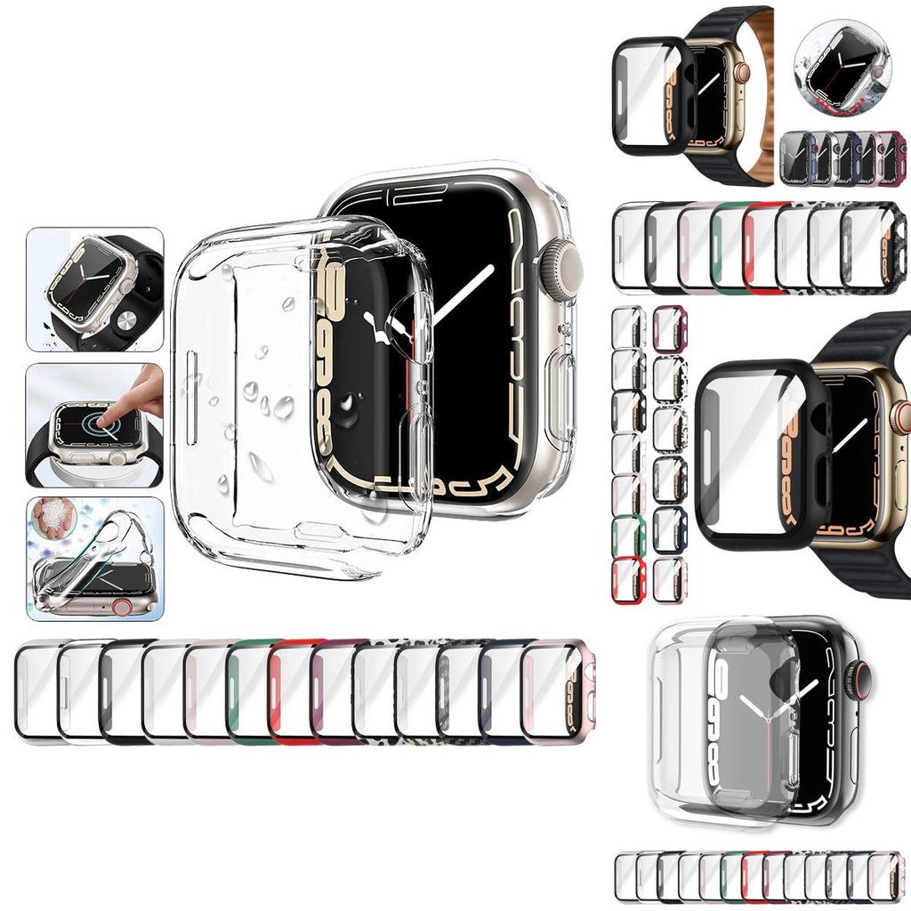 Премиальный ТПУ Бампер Полное Покрытие Для Apple Watch Серии 1-7 Защита от Царапин и Легкая Установка
