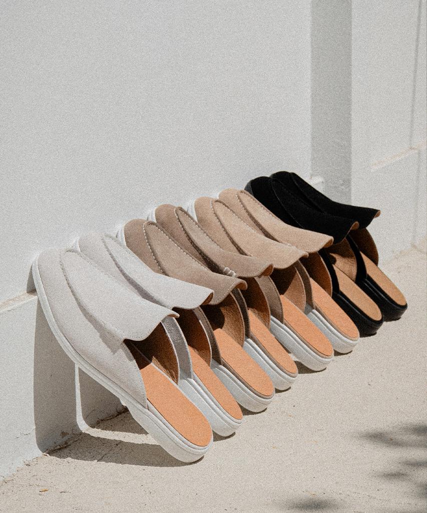 Allclassic Alc4413W Resort Mule_Taupe Suede