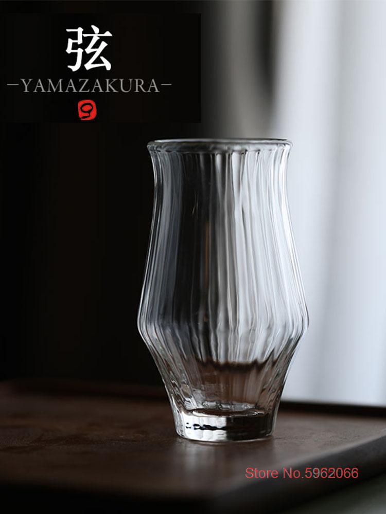 Chamvin Design Work Стакан для виски YAMAZAKURA Музыкальный Японский стиль Проволочный бокал для вина Тюльпан Коньяк Бренди Копита Дегустационный бокал для саке