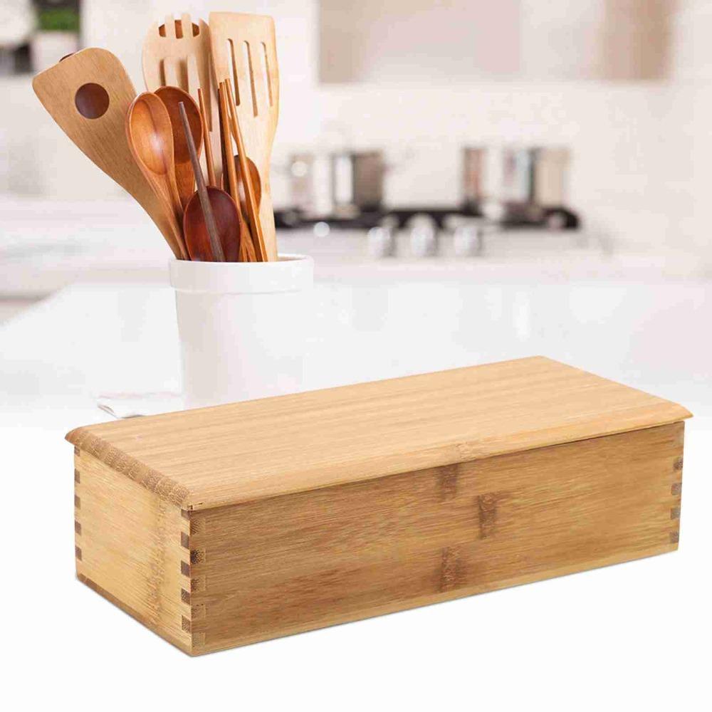 Durable Chopsticks Box Portable Storage Box Neat Tableware Organizer Restaurant Use