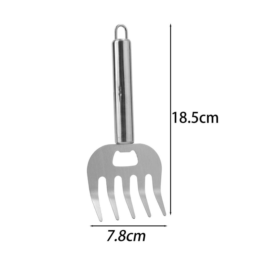 Multipurpose Meat Shredding Tool Bear Claw for Cooking BBQ Salad Prep 5 Prong Sharp Claw Heavy Duty Rustproof Easy To Clean Tool