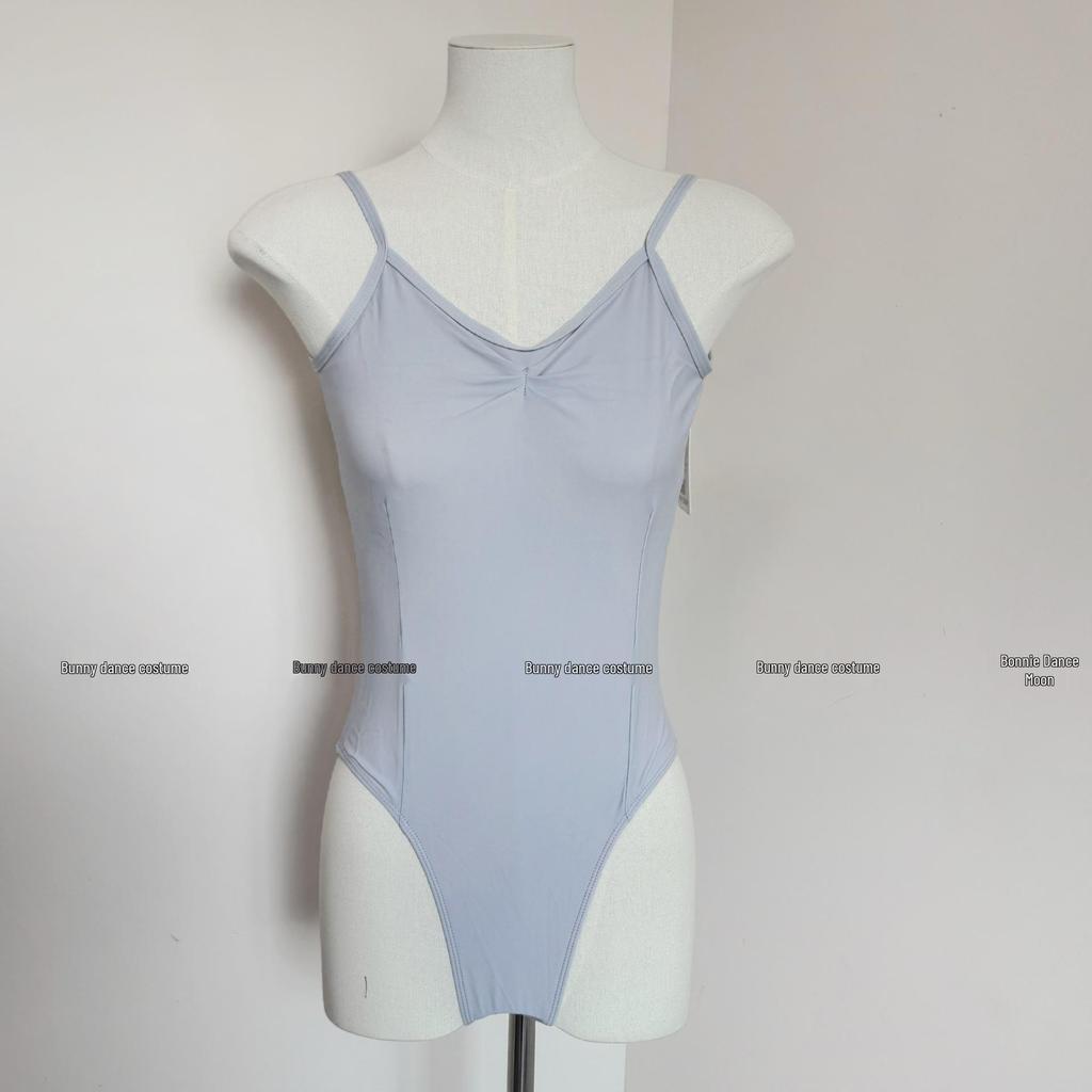 Летняя женская одежда для балета: Слитный купальник, Платье для фигурного катания, Топ для воздушной йоги, Многослойный сетчатый тренировочный комплект