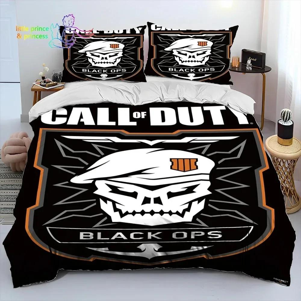 Game Call of Duty Gamer Comforter Постельное белье Single Twin Full Queen King Size Постельное белье для взрослых и детей Подарочный подарок