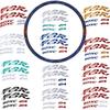 Stickers Bicycle Decals Reflective Stickers Bicycle Rim Decals Bicycle Stickers Bike Wheel Rims