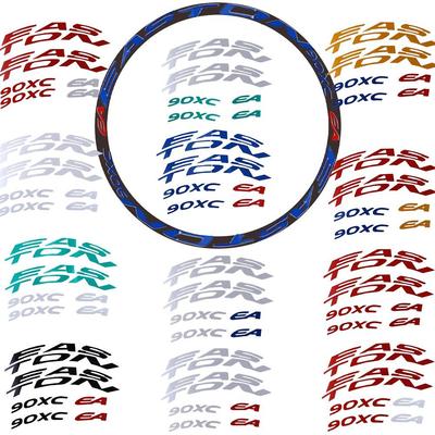 Наклейки Декали для велосипеда Светоотражающие наклейки Декали для обода велосипеда Наклейки для велосипеда Обода колес велосипеда