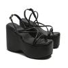 Platform Woman's Sexy Sandals Shoes Punk Wedges High Heels Comfy Leisure Woman Shoes Designer Sandals
