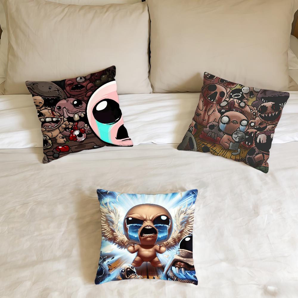 Game T-The B-Binding of Isaac cushion cover Home Office Birthday Anniversary Gifts Soft Skin Friendly Cushion Cover