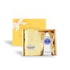 Shea Hand Cream 30mL with Yellow Towel Gift Perfect for Birthdays and Popular Gift for Men and L'OCCITANE Set, Farewells. Women.