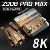 Новый мощный квадрокоптер Z908 Pro Max, профессиональный, 8K, GPS, двойная HD-камера для аэрофотосъемки, FPV, бесколлекторный, с системой предотвращения столкновений
