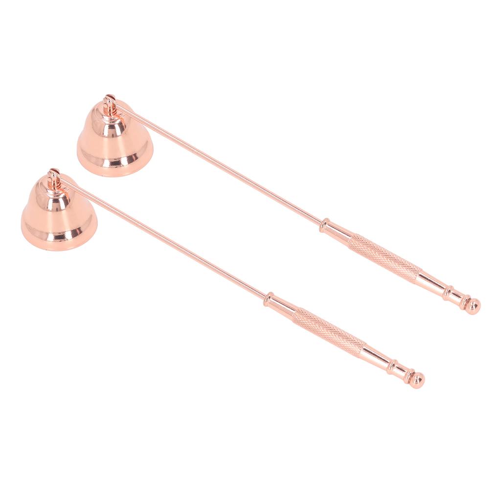 2 шт. гаситель пламени свечи с длинной ручкой в форме колокольчика металлический гаситель пламени крышка фитиль гаситель инструмент