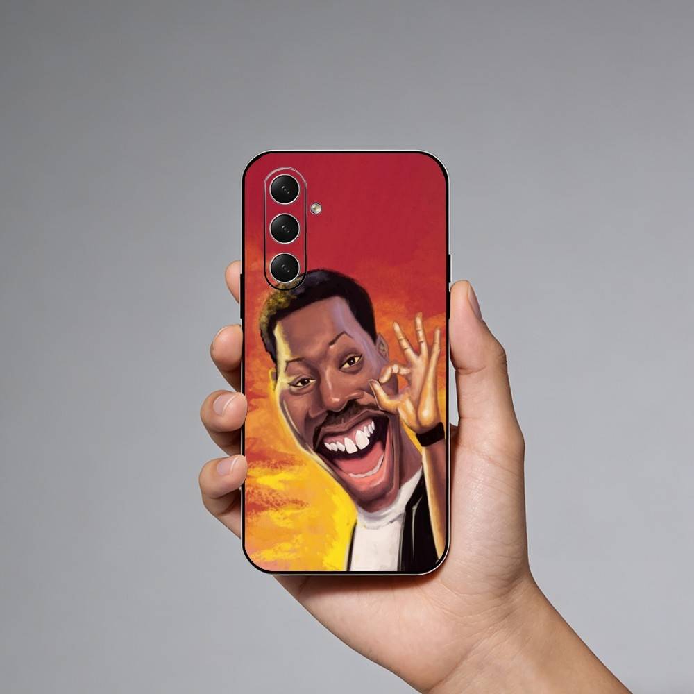 E-Eddie Murphy Funny Phone Case For Samsung Galaxy A73,A72,A71,A70,A52,A51 Others Soft Black Cover