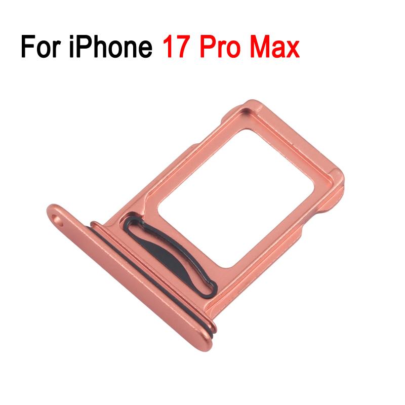 Dual Version SIM Card Tray For iPhone 17 Pro / 17 Pro Max, SIM+SIM Card Tray Replacement Part
