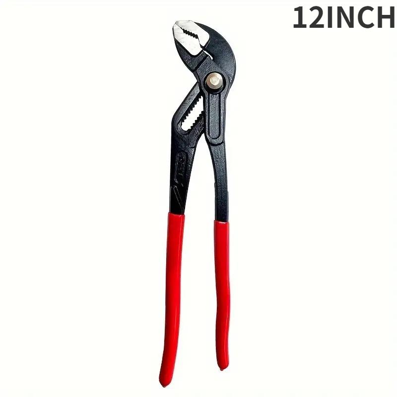 Универсальный гаечный ключ с большим отверстием 7 дюймов/10 дюймов/12 дюймов, многофункциональный регулируемый быстроразъемный зажим для водопроводных труб, плоскогубцы, бытовые ручные инструменты