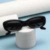 Oval Frame Sunglasses Trendy Concave Hip Hop Street Sunglasses