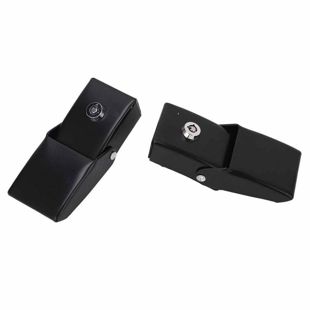 Металлические противоугонные замки капота с ключами для Jeep Wrangler JK 2007-2017