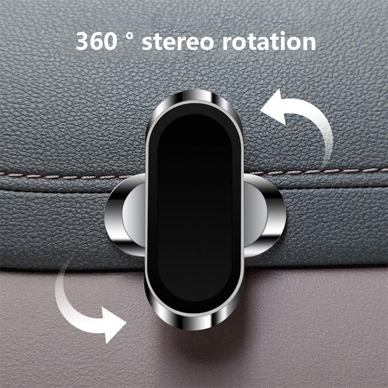 Универсальный вращающийся на 360 градусов креативный автомобильный телефон навигатор многофункциональный сильный магнитный металлический магнитный кронштейн для автомобильного крепления