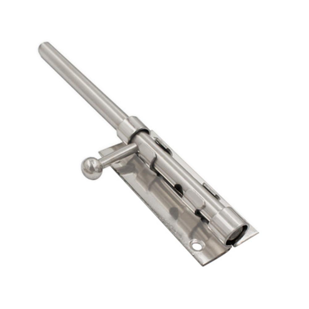 Шпингалет для двери Ванная Туалет Сарай Замок-защелка Защелка Нержавеющая сталь Защелка Безопасность Противоугонный замок Раздвижные болты Фурнитура