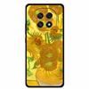 For Oppo A5 5G Phone Case 3D Relief Emboss Flowers Back Cover Black TPU Silicone Soft Case For Oppo A 5 PKQ110 Cases 6.7" Fundas
