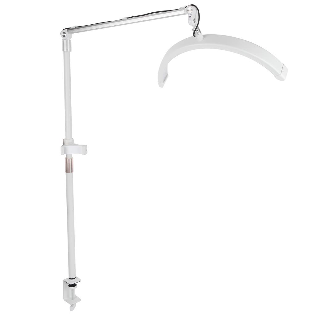 16in Half Moon Fill Light Half Moon Desk Lamp 3000K 4500K 6000K Adjustable Color Temperature Height