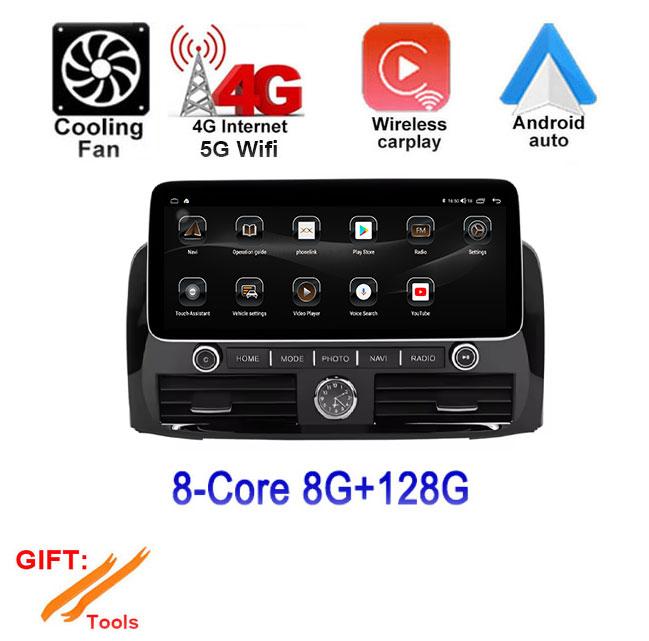 Для Toyota Prado 2004-2009 Carplay Android 14 Автомобильный Радио Мультимедиа Видео Плеер Навигация Головное Устройство Стерео 2Din Аудио