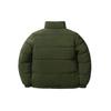 MLB Лос-Анджелес Доджерс Короткая блестящая теплая пуховая куртка Унисекс верхняя одежда Зеленая 31DJ02061-07K