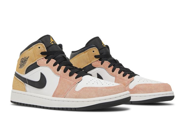 Men's Sneakers Nike Jordan 1 Mid SE Flight Club Magic Ember/Sundial-White-Black