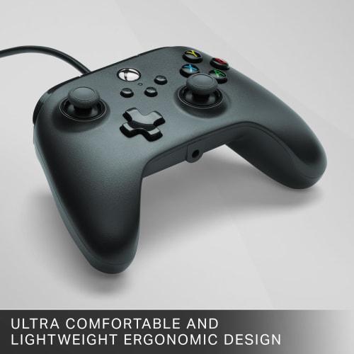 [2 Year Warranty] PowerA Wired Controller Xbox Series X|S Xbox One PC for Windows 10/11 (Official Licensed) 1519265-01 Black Double Vibration Function