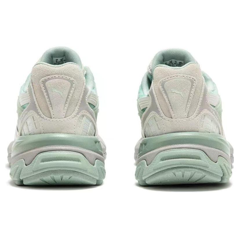 Puma Кроссовки унисекс Velophasis Rerooted серый умиротворяющий-серый зеленый-туман 393164-01