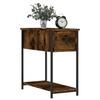 Tables de chevet - Maison Exclusive - 2 pièces - Chêne fumé - Bois d'ingénierie