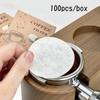 400 шт. Бумажные фильтры для кофе Фильтры для эспрессо 51 мм 53 мм 58 мм Сетка Для Кофемашины Delonghi Breville Портафильтра Инструменты