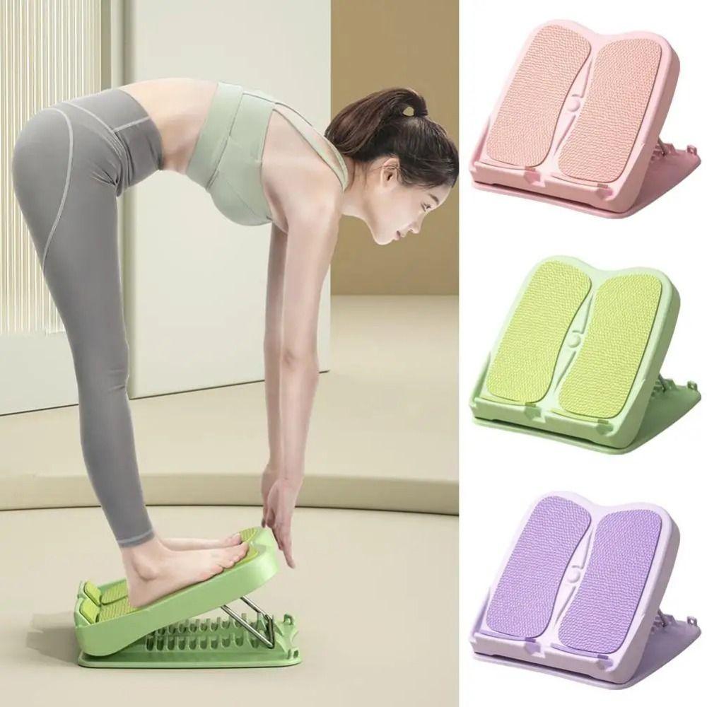 11 Levels Calf Stretching Board Non-slip Leg Stretch Equipment Standing Fitness