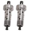 2 Pcs Camshaft Adjustment Central Valve A2710500478 Timing Chain Hydraulic Tensioner Replacement for Mercedes‑Benz W204
