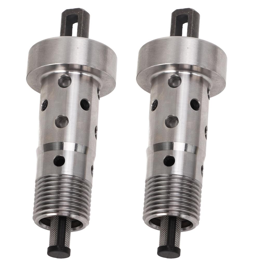 2 Pcs Camshaft Adjustment Central Valve A2710500478 Timing Chain Hydraulic Tensioner Replacement for Mercedes‑Benz W204