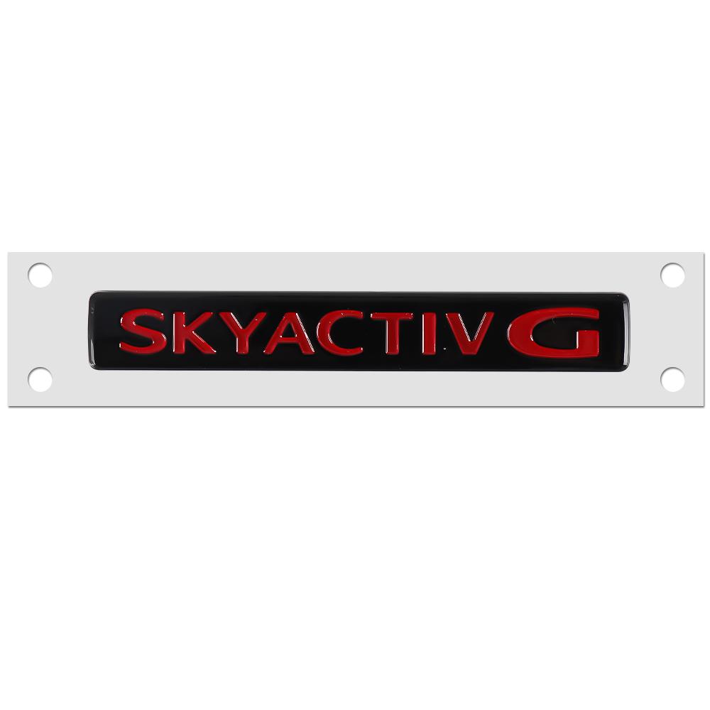 3D ABS Skyactiv Стиль Эмблемы Автомобиля Боковое Крыло Кузова Декоративная Наклейка Для Mazda 2 3 5 6 Axela Atenza Speed 6 CX-3 CX-4