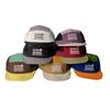 Summer Color Splicing Letter Embroidery Baseball Cap Children Outdoor Sports Mesh Breathable Cycling Camping Sun Cap