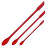 Pastry Tools Silicone Spatula Heat Resistant Long Handle Dual-Ended Scraper with Spoon Jam Spatulas Kitchen Gadget Accessories